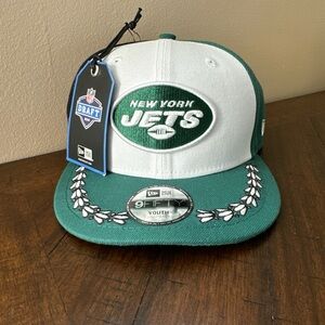 New York NY Jets NFL New Era 9Fifty Draft Day‎ Cap Hat SnapBack